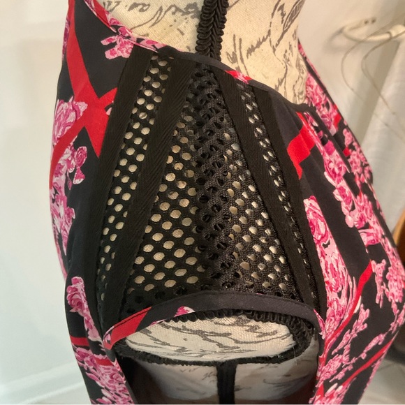 L.A.M.B. (Gwen Stefani) VOGUE RUNWAY MINI DRESS NEVER WORN SIZE 12 dropped waist - Picture 15 of 16